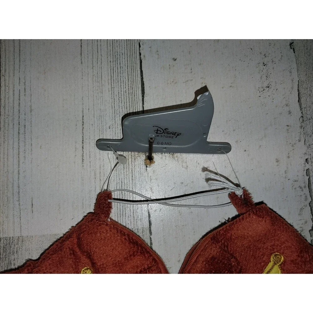 Disney Store Toy Story Woody Slipper Boots 0-6 Months